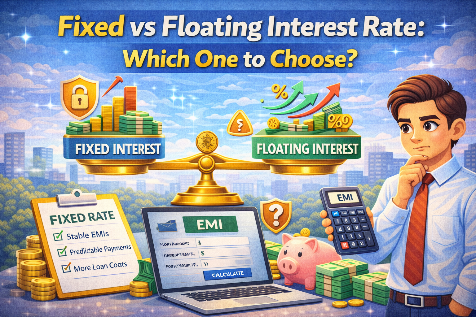 Fixed vs Floating Interest Rate: Which One to Choose? 
